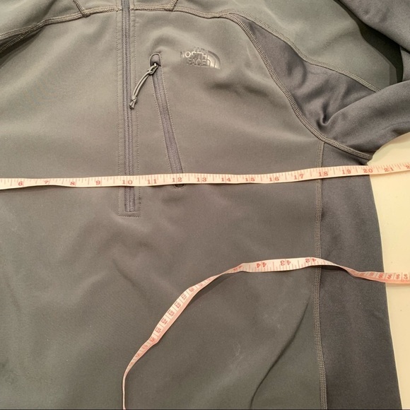 Vintage The North Face 1/4 Zip Black Fleece Jacket Size Medium - Picture 10 of 10